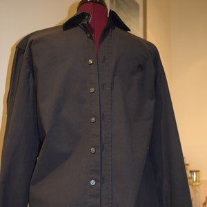 Burberry Vintage Contrast Men's Shirt Black - Size S
